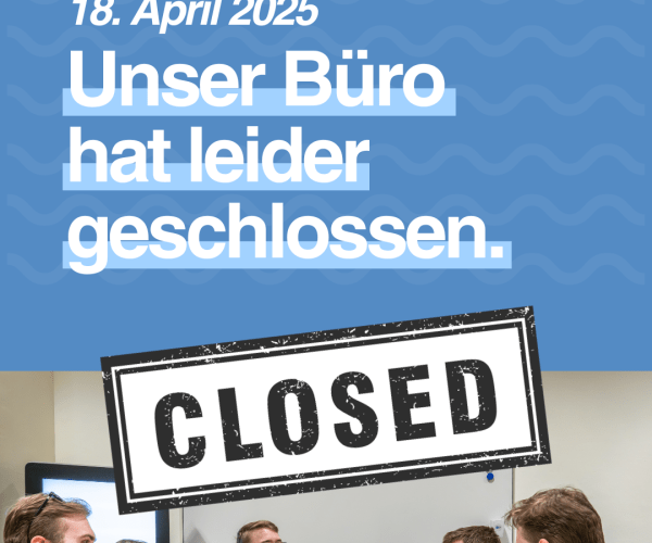 Büro geschlossen Karfreitag 25