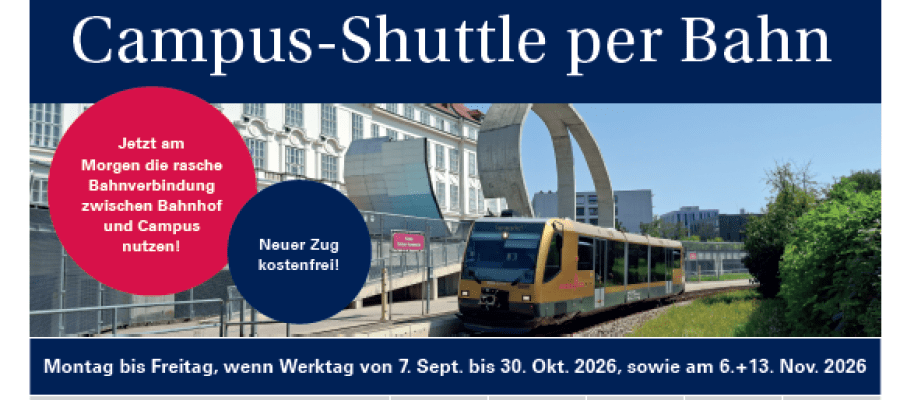 Campus-Shuttle per Wachaubahn